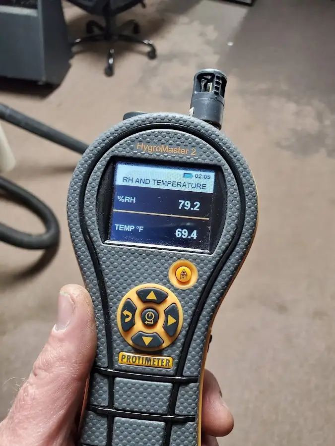 Moisture meter humidity assessment for Mold Remediation & Removal in Kings Park West